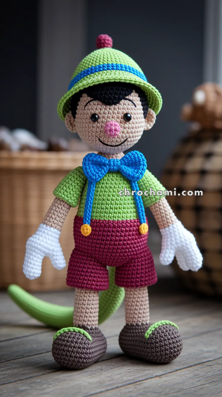 Amigurumi Pinocchio – FREE Crochet Pattern