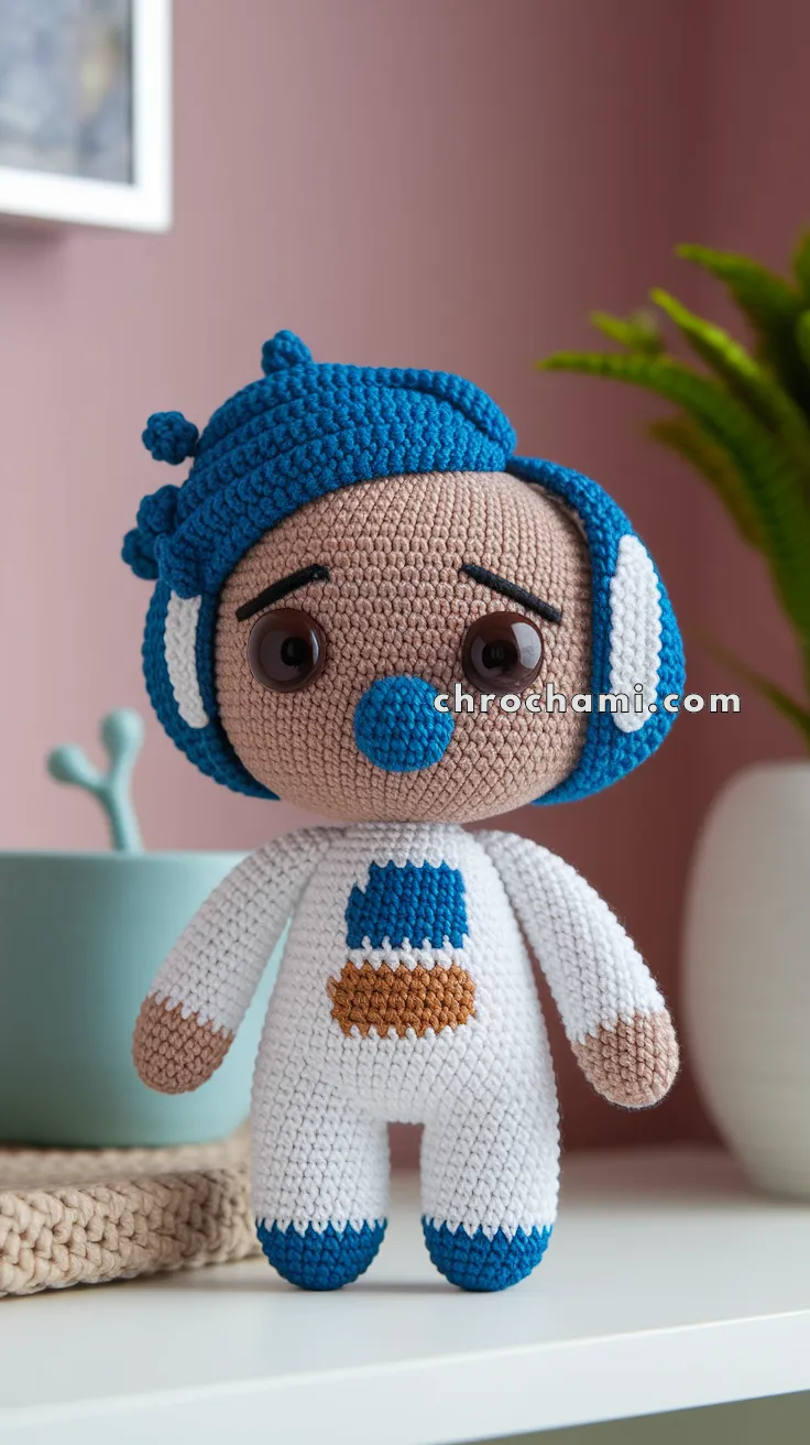 Amigurumi Poe Dameron – FREE Crochet Pattern