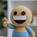 Amigurumi Pointing Finger Emoji – FREE Crochet Pattern