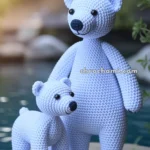 Amigurumi Polar Bear With Cub – FREE Crochet Pattern