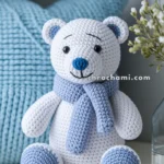 Amigurumi Polar Bear With Scarf – FREE Crochet Pattern