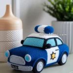 Amigurumi Police Car – FREE Crochet Pattern