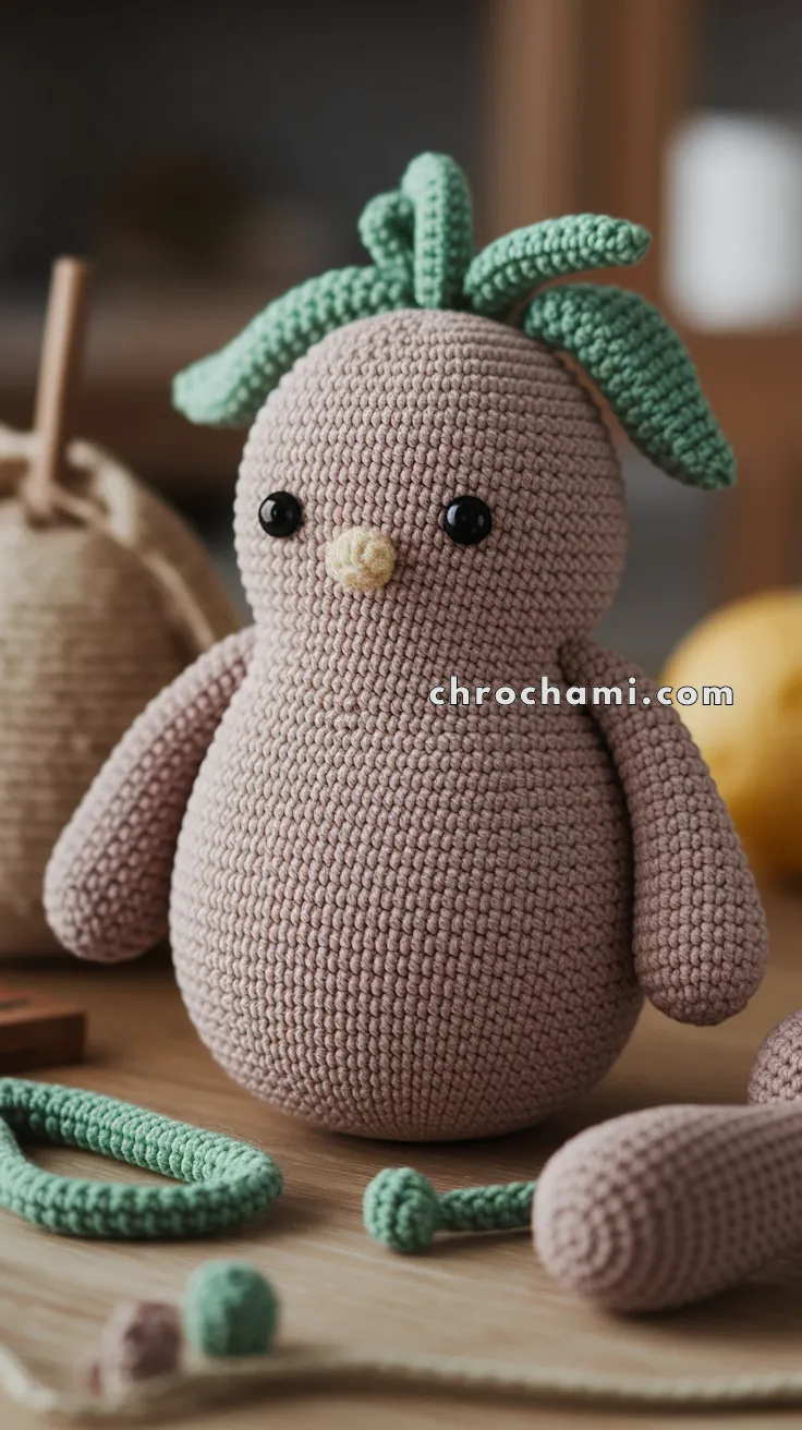 Amigurumi Potato – FREE Crochet Pattern