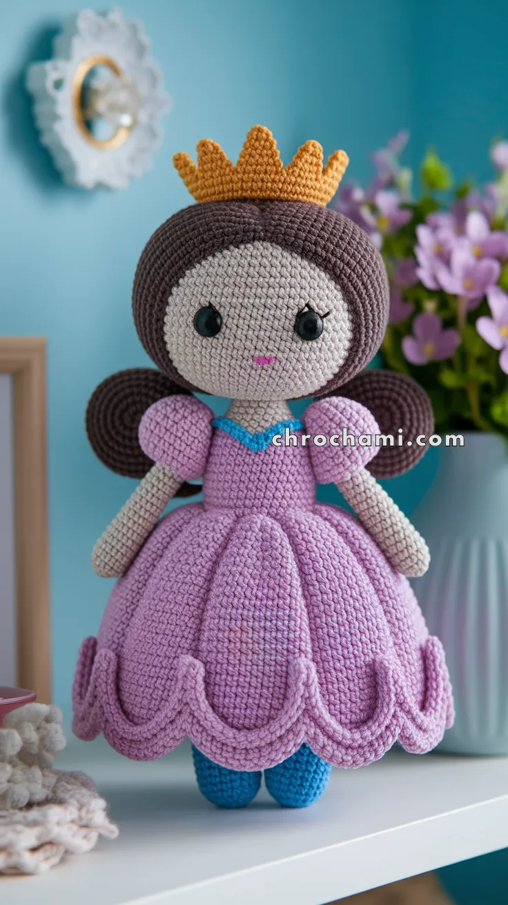 Amigurumi Princess Doll – FREE Crochet Pattern