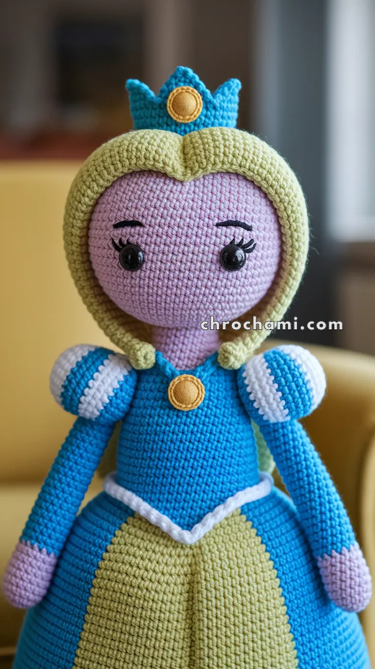 Amigurumi Princess Fiona – FREE Crochet Pattern