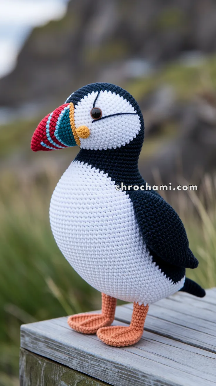 Amigurumi Puffin – FREE Crochet Pattern