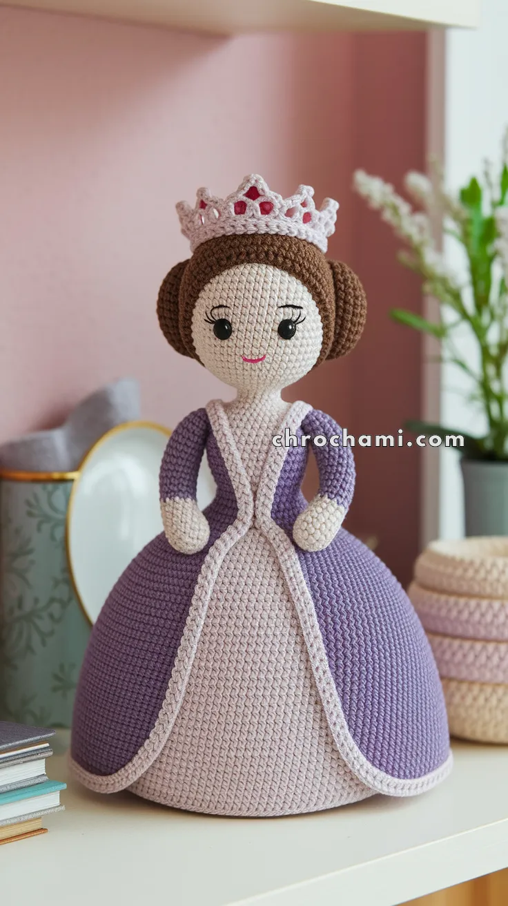 Amigurumi Queen Victoria – FREE Crochet Pattern