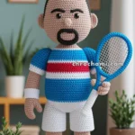 Amigurumi Rafael Nadal – FREE Crochet Pattern