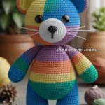 Amigurumi Rainbow Bear – FREE Crochet Pattern