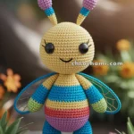 Amigurumi Rainbow Bee – FREE Crochet Pattern