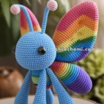 Amigurumi Rainbow Butterfly – FREE Crochet Pattern