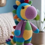 Amigurumi Rainbow Dinosaur – FREE Crochet Pattern