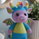 Amigurumi Rainbow Dragon – FREE Crochet Pattern