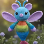 Amigurumi Rainbow Dragonfly – FREE Crochet Pattern