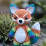Amigurumi Rainbow Fox – FREE Crochet Pattern