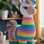 Amigurumi Rainbow Llama – FREE Crochet Pattern