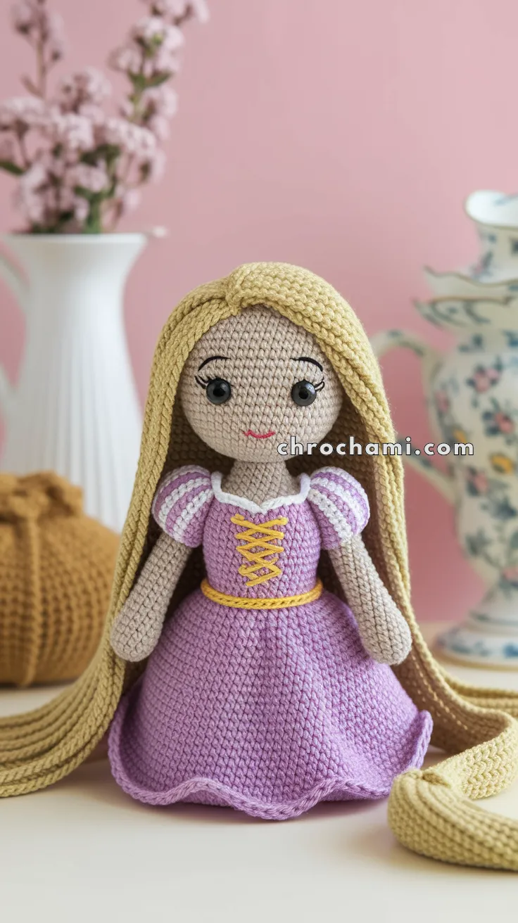 Amigurumi Rapunzel – FREE Crochet Pattern