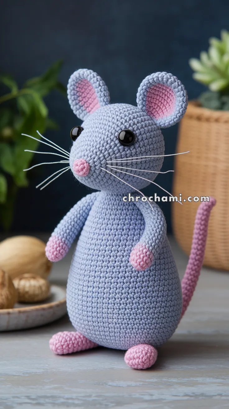 Amigurumi Rat – FREE Crochet Pattern