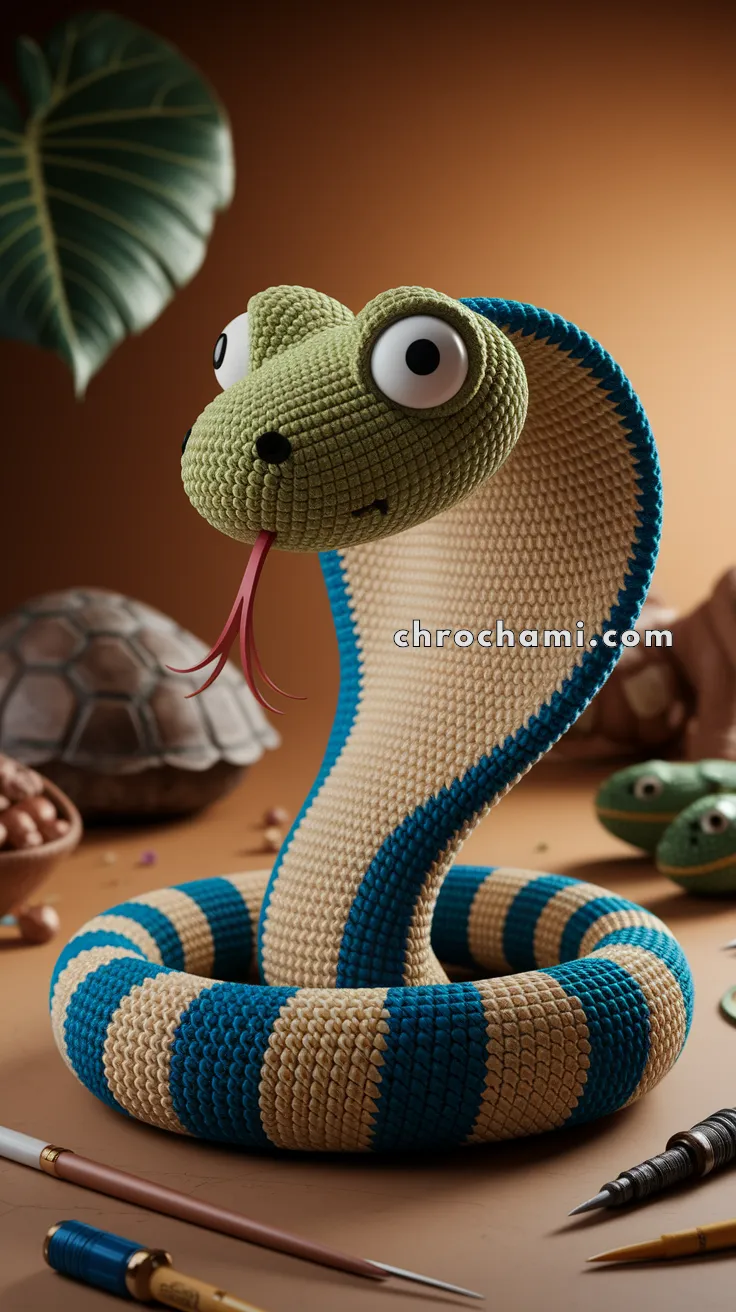 Amigurumi Rattlesnake – FREE Crochet Pattern