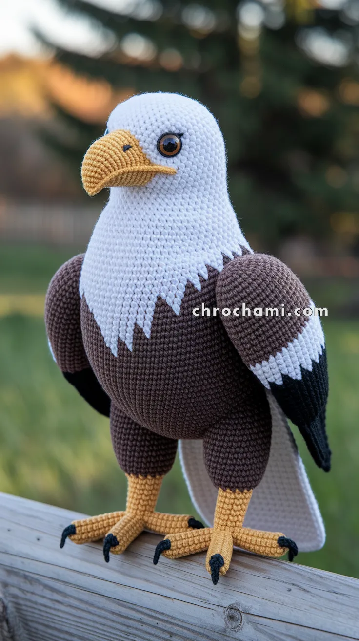 Amigurumi Ravenclaw Eagle – FREE Crochet Pattern