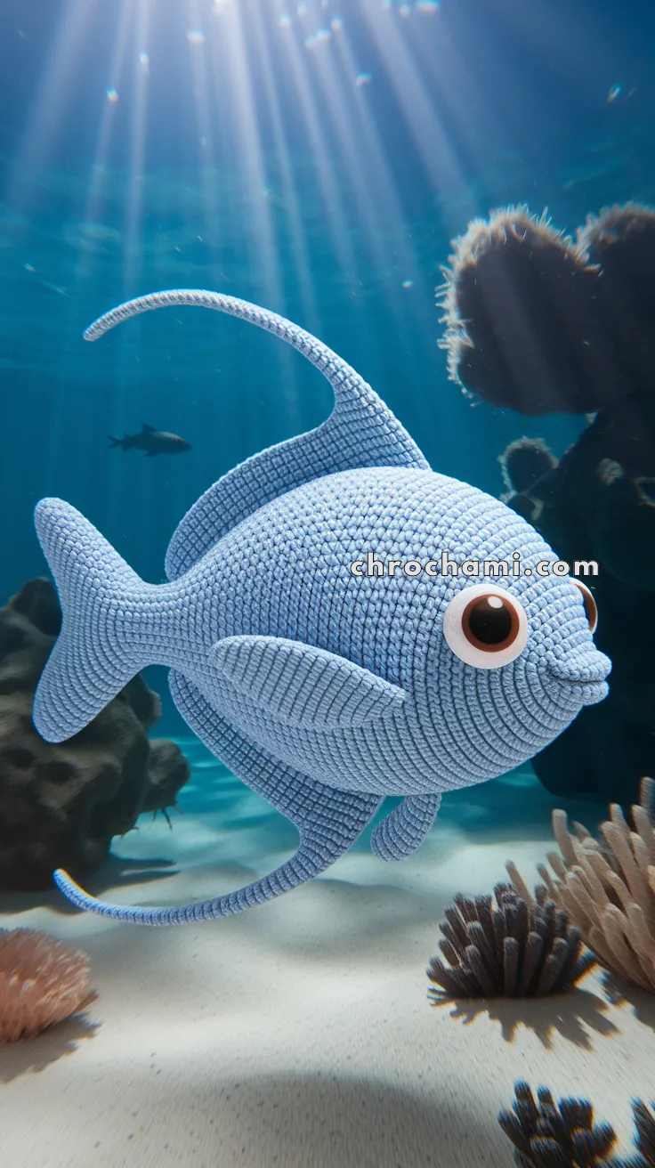 Amigurumi Ray Fish – FREE Crochet Pattern