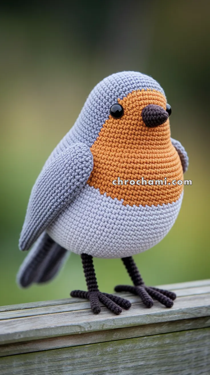 Amigurumi Robin – FREE Crochet Pattern