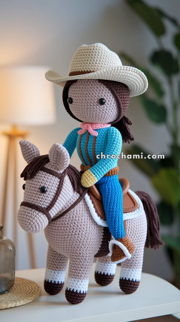 Amigurumi Rodeo Rider – FREE Crochet Pattern