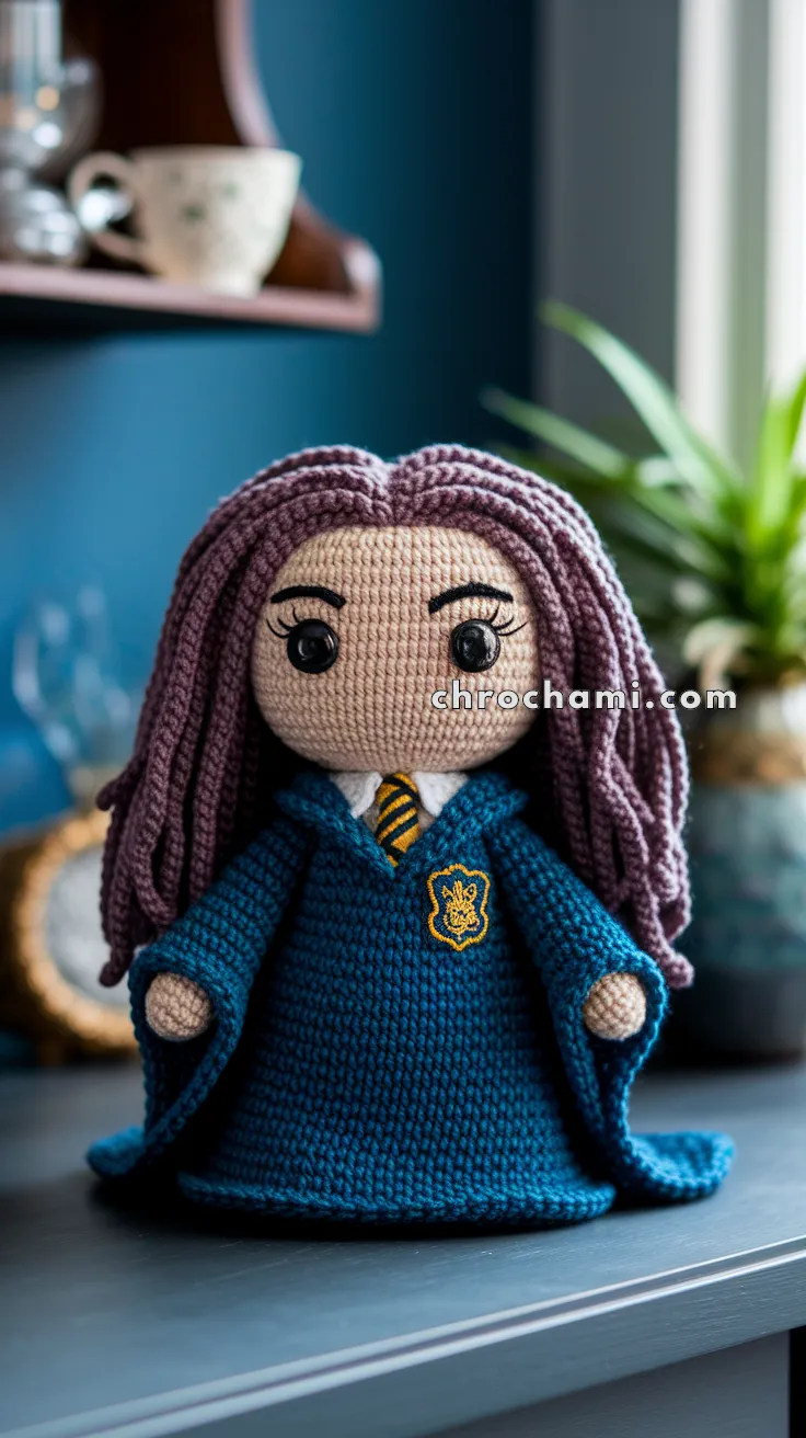 Amigurumi Rowena Ravenclaw – FREE Crochet Pattern