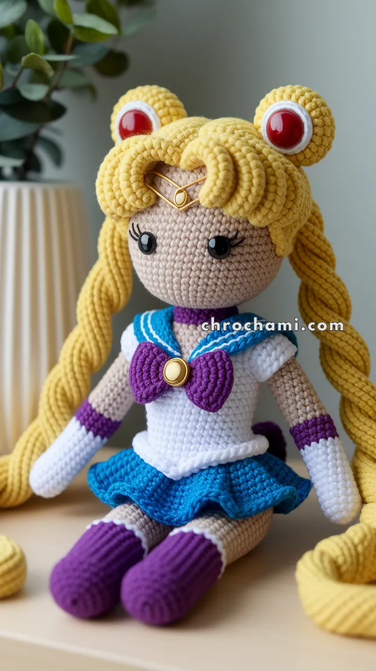 Amigurumi Sailor Moon – FREE Crochet Pattern