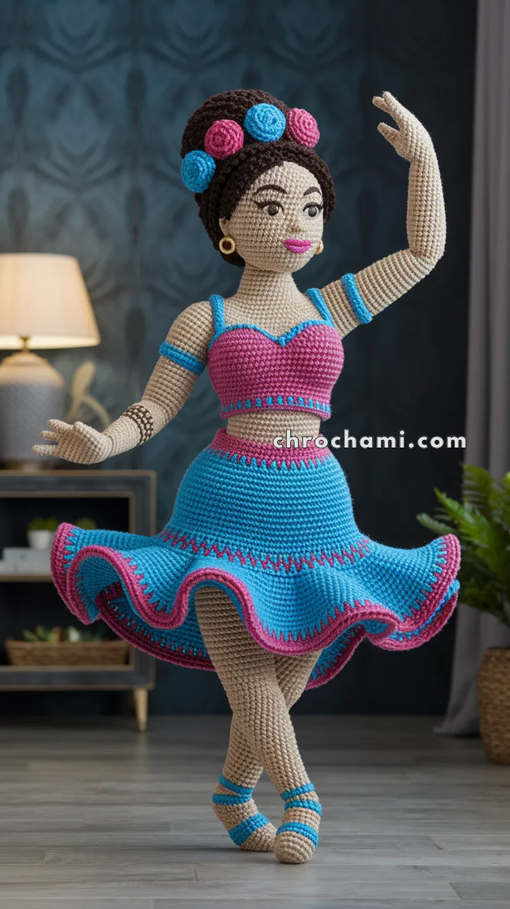 Amigurumi Salsa Dancer – FREE Crochet Pattern