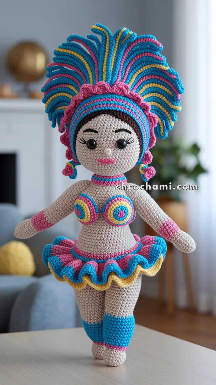 Amigurumi Samba Dancer – FREE Crochet Pattern