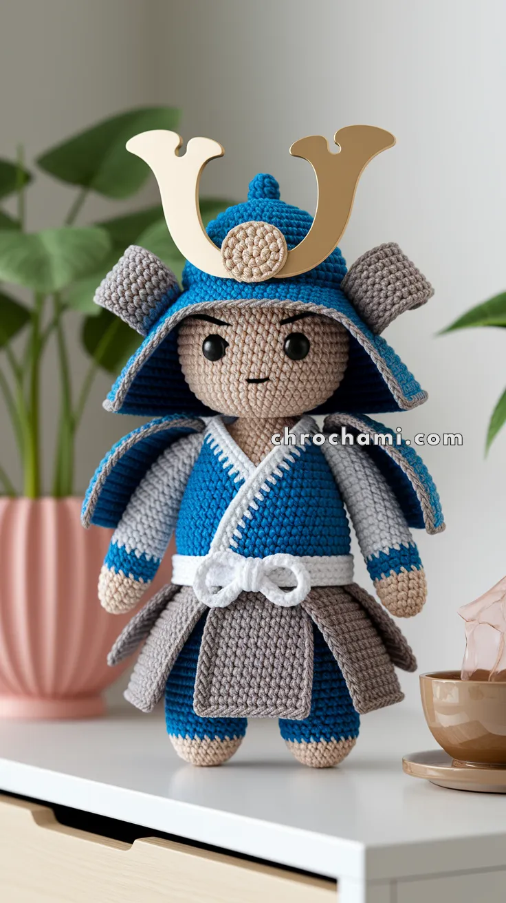 Amigurumi Samurai – FREE Crochet Pattern