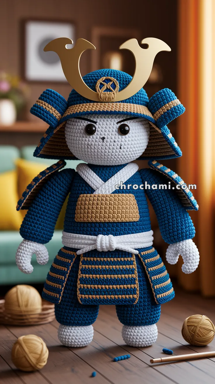 Amigurumi Samurai Jack – FREE Crochet Pattern