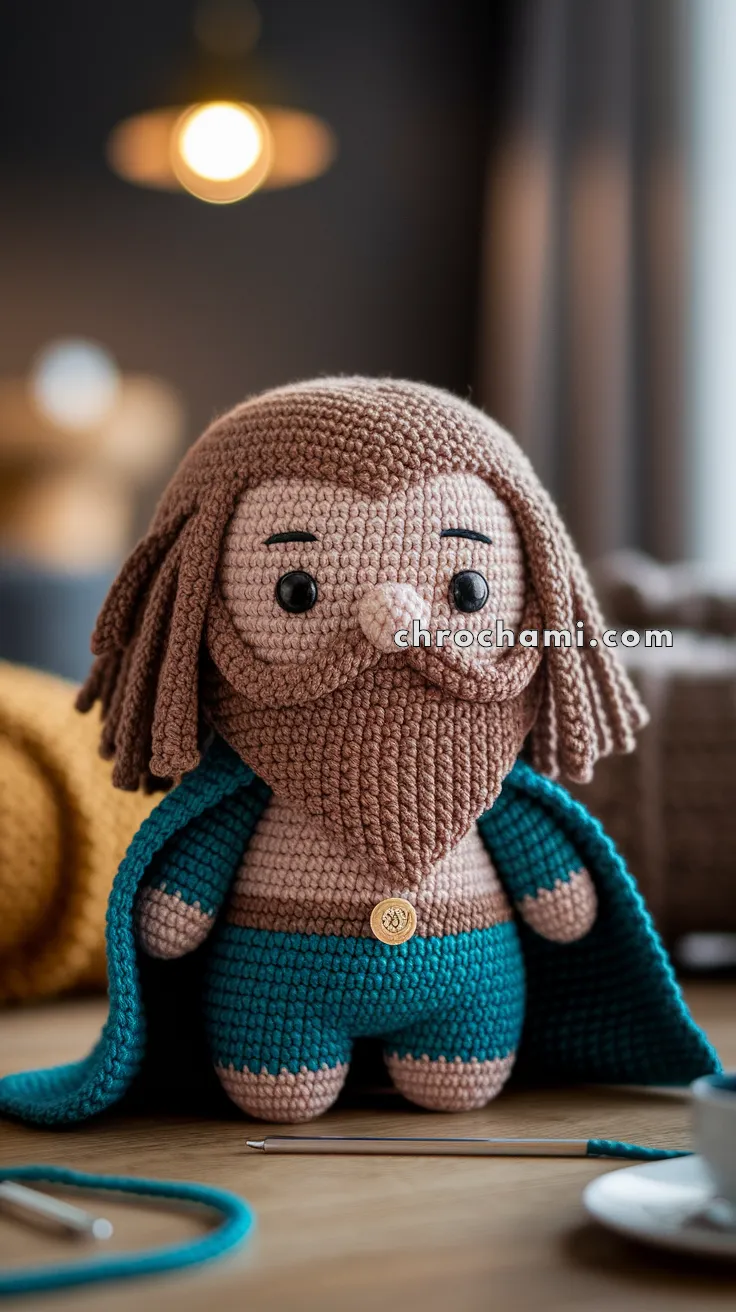 Amigurumi Samwise Gamgee – FREE Crochet Pattern
