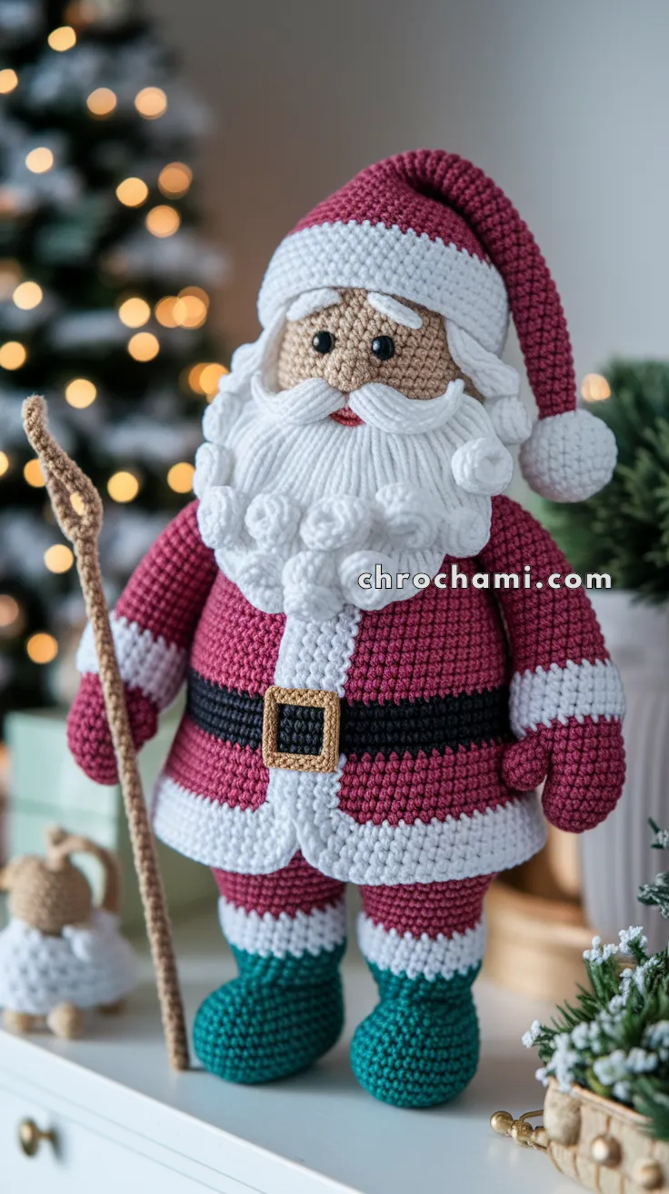 Amigurumi Santa Claus – FREE Crochet Pattern