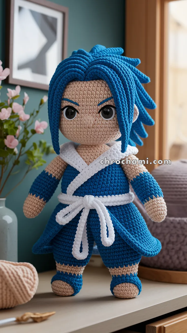 Amigurumi Sasuke – FREE Crochet Pattern