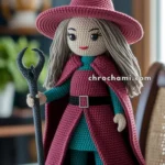 Amigurumi Scarlet Witch – FREE Crochet Pattern