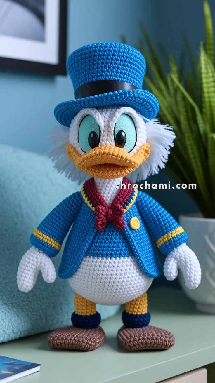 Amigurumi Scrooge Mcduck – FREE Crochet Pattern