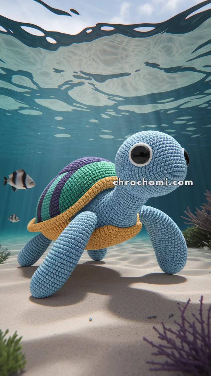 Amigurumi Sea Turtle – FREE Crochet Pattern