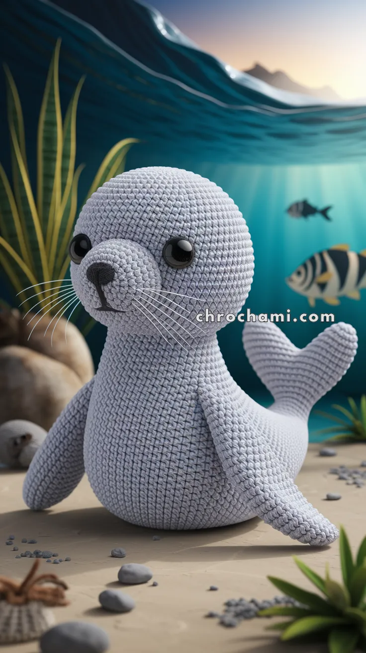 Amigurumi Seal – FREE Crochet Pattern