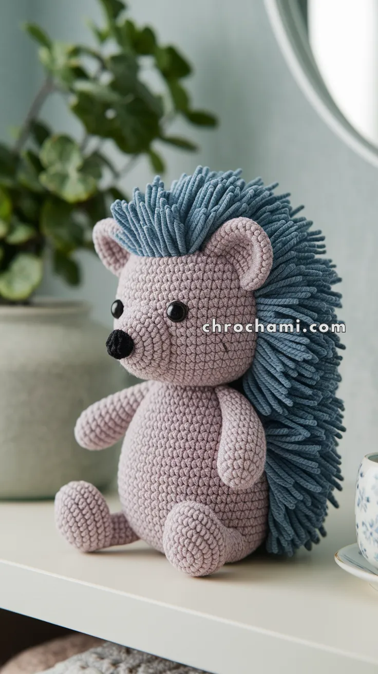 Amigurumi Shadow The Hedgehog – FREE Crochet Pattern
