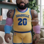Amigurumi Shaquille O’neal – FREE Crochet Pattern