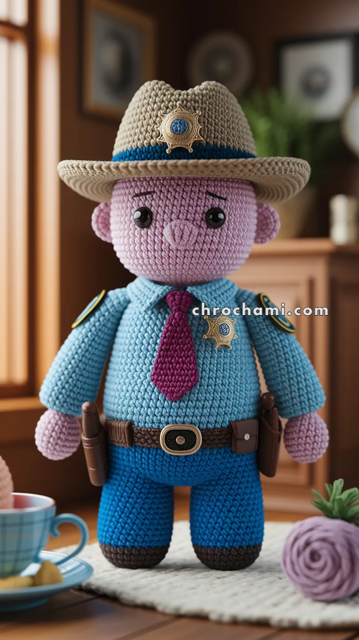 Amigurumi Sheriff – FREE Crochet Pattern