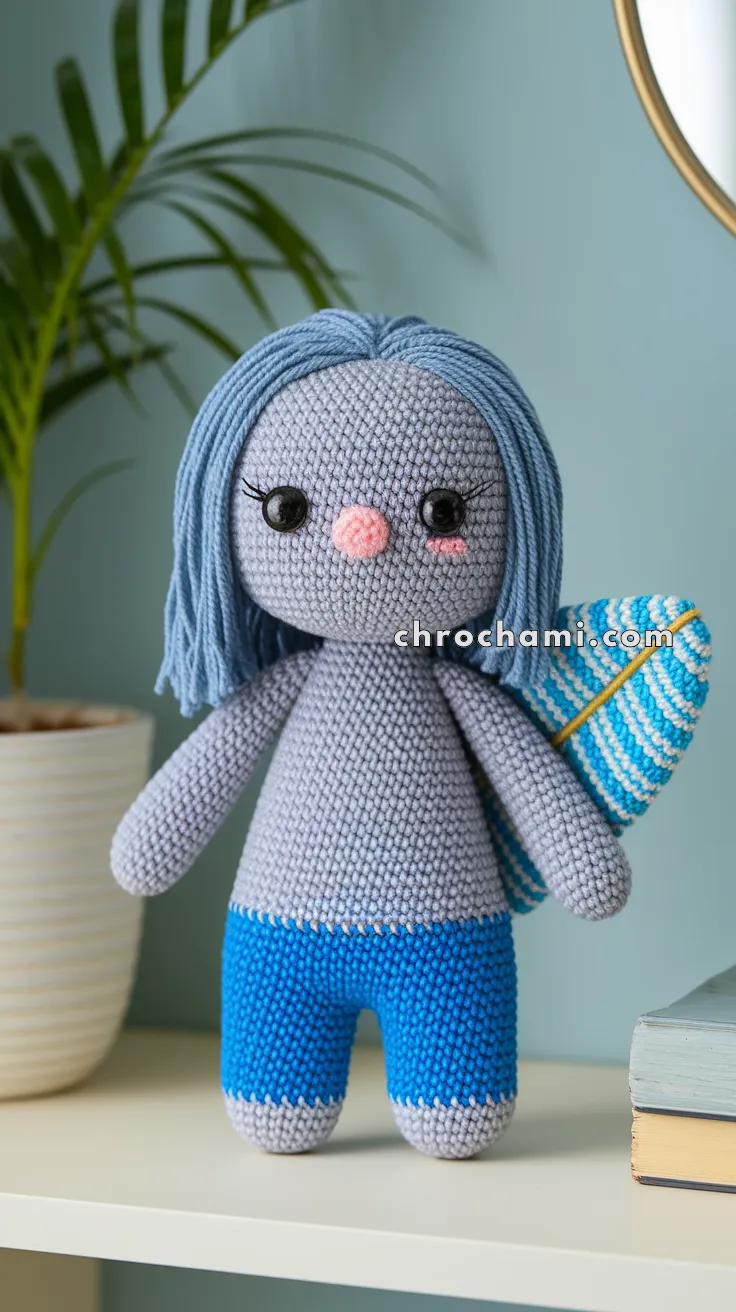 Amigurumi Silver Surfer – FREE Crochet Pattern