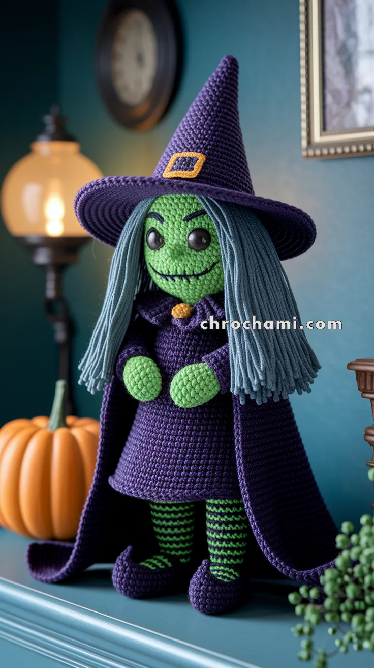 Amigurumi Sinister Witch – FREE Crochet Pattern