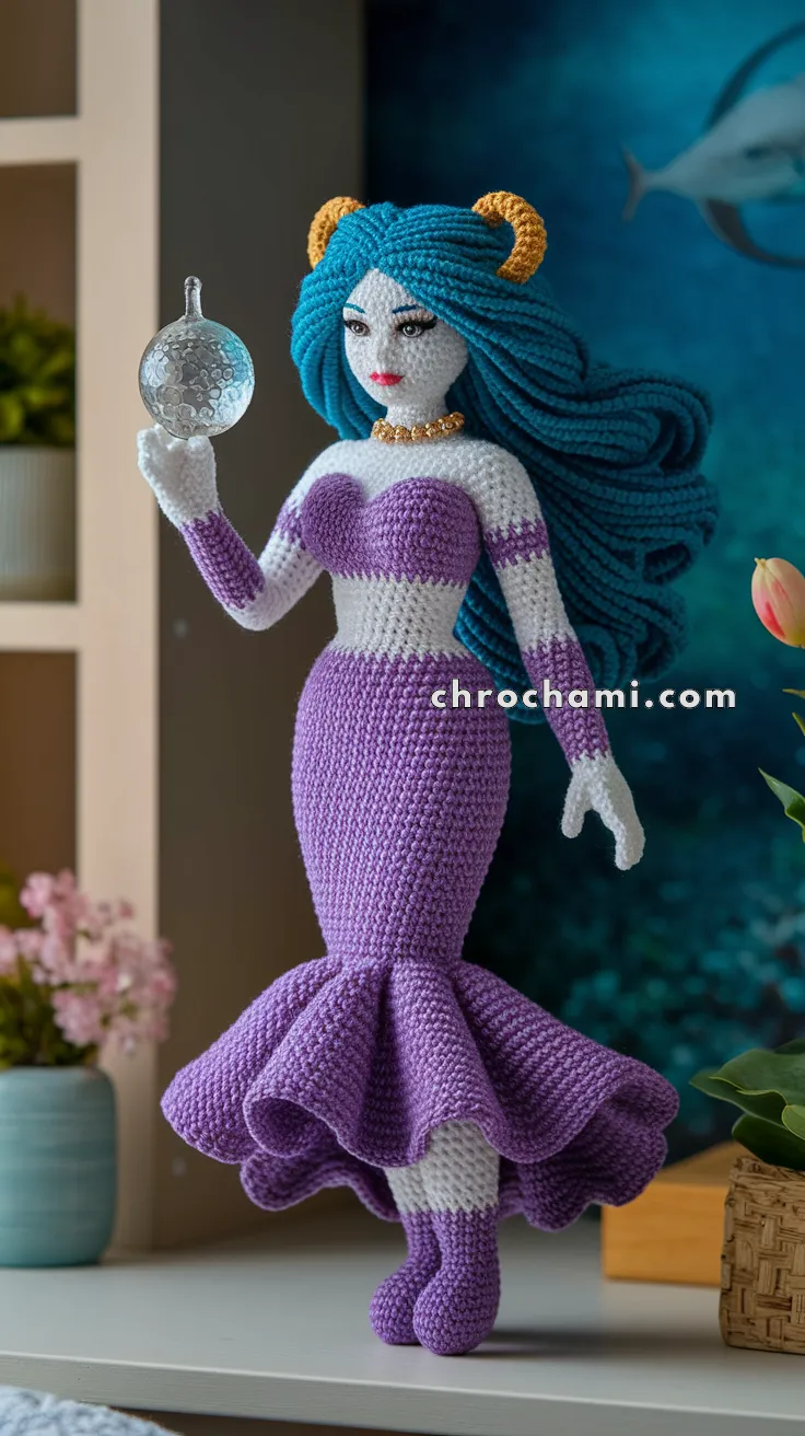 Amigurumi Siren – FREE Crochet Pattern