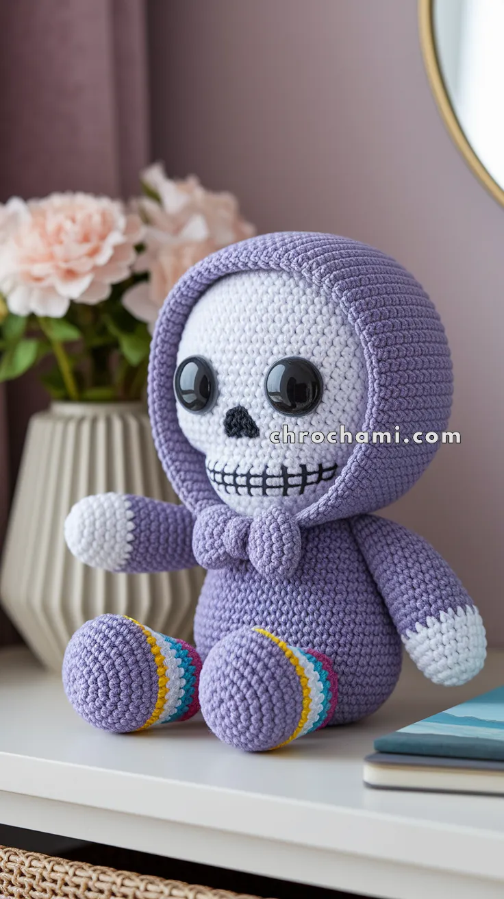Amigurumi Skull – FREE Crochet Pattern