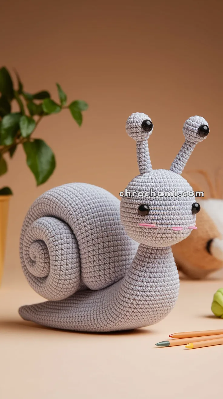 Amigurumi Snail – FREE Crochet Pattern