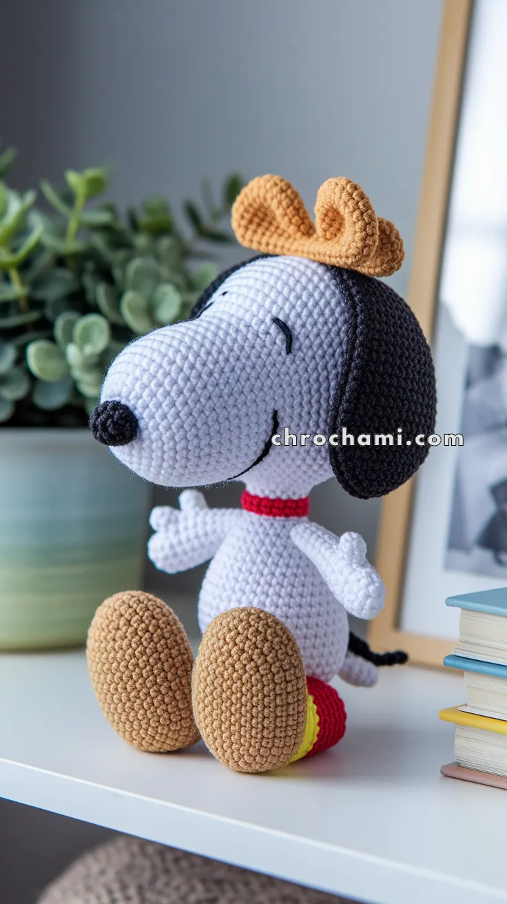 Amigurumi Snoopy – FREE Crochet Pattern