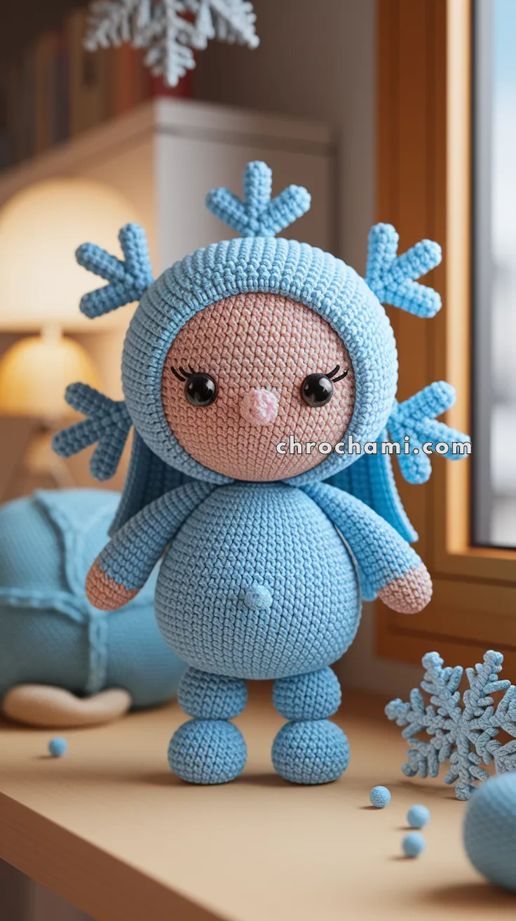 Amigurumi Snowflake – FREE Crochet Pattern